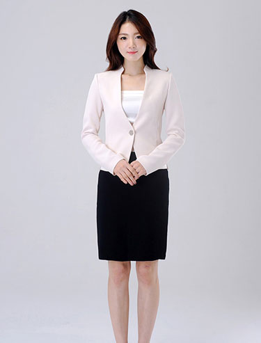 淺粉色女士職業裝