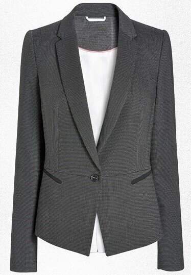 女士深灰色西服定制 女士深灰色西服定制